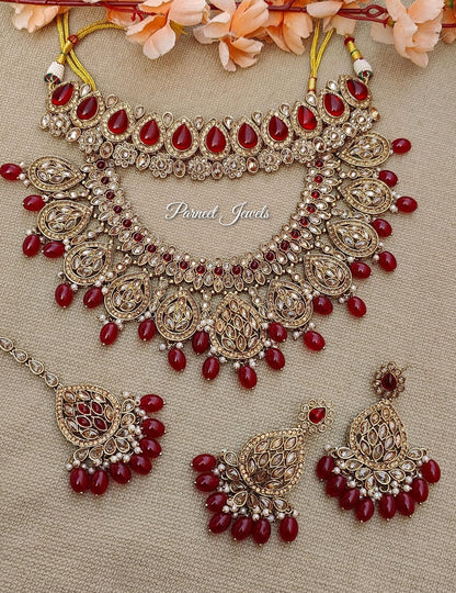 Sonakshi Polki Bridal Set