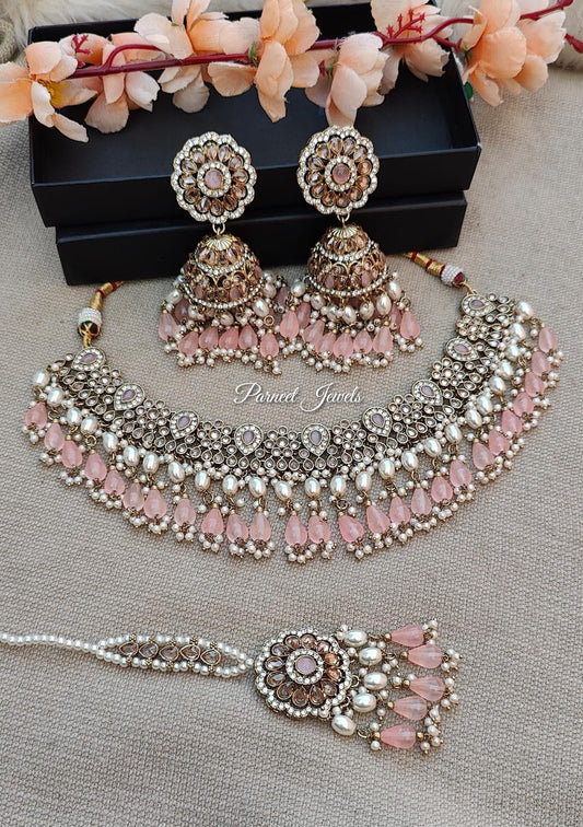 Eshika Polki Necklace Set