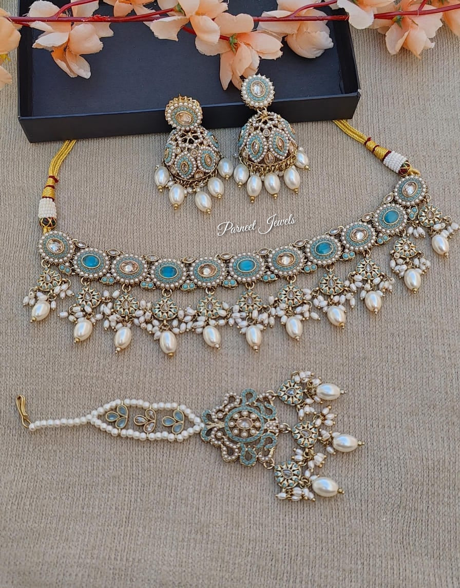 Sanita Polki Necklace Set