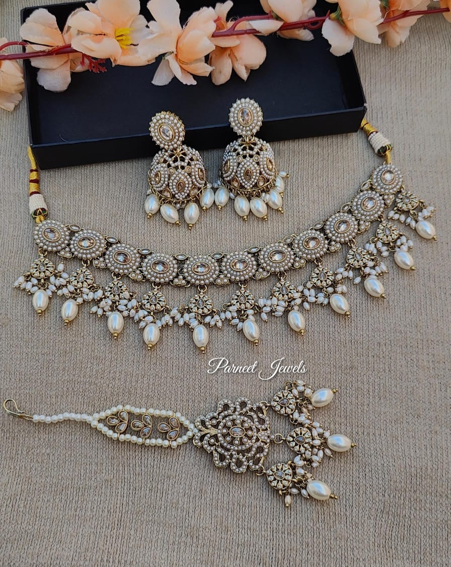 Sanita Polki Necklace Set