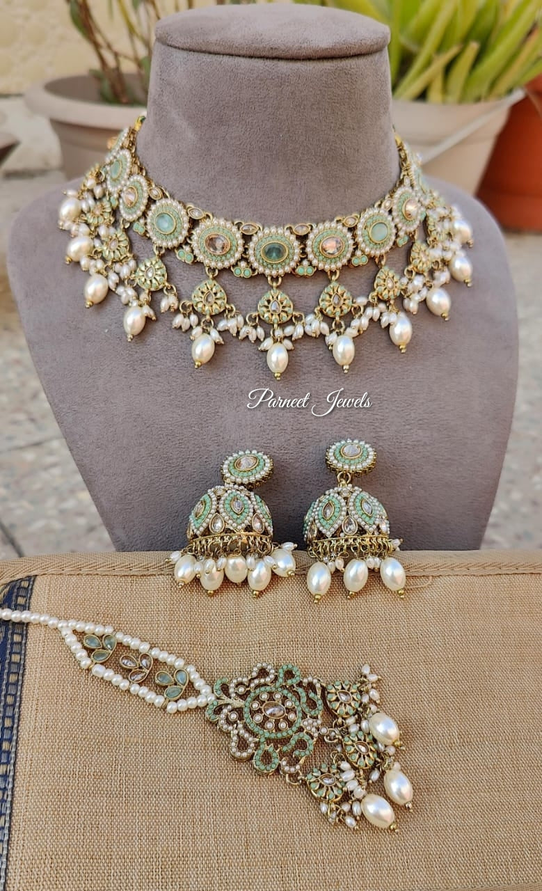 Sanita Polki Necklace Set