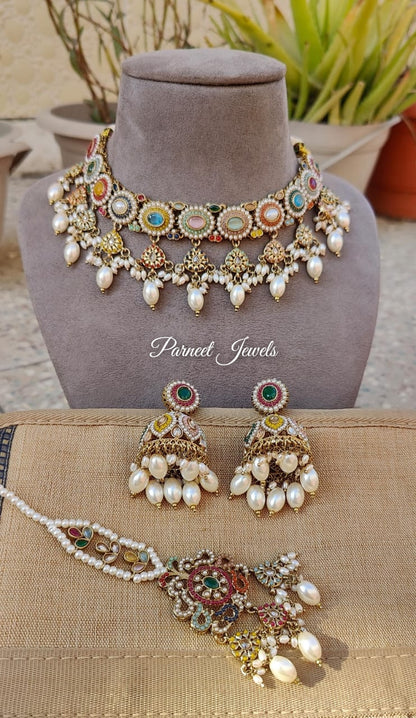 Sanita Polki Necklace Set