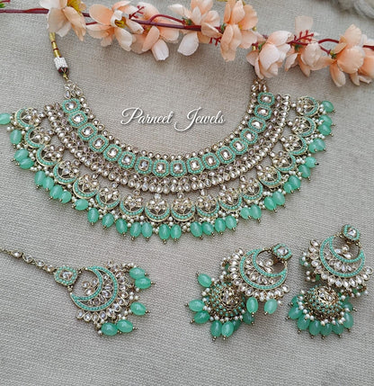 Aanya Polki Bridal Set