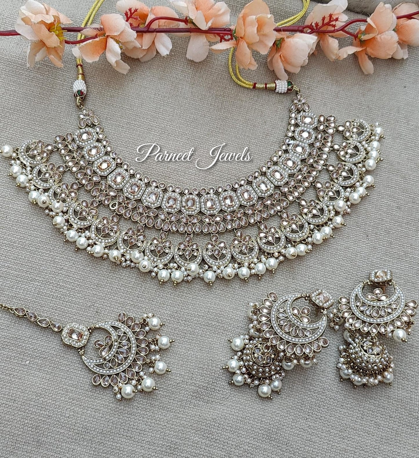 Aanya Polki Bridal Set