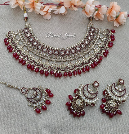 Aanya Polki Bridal Set