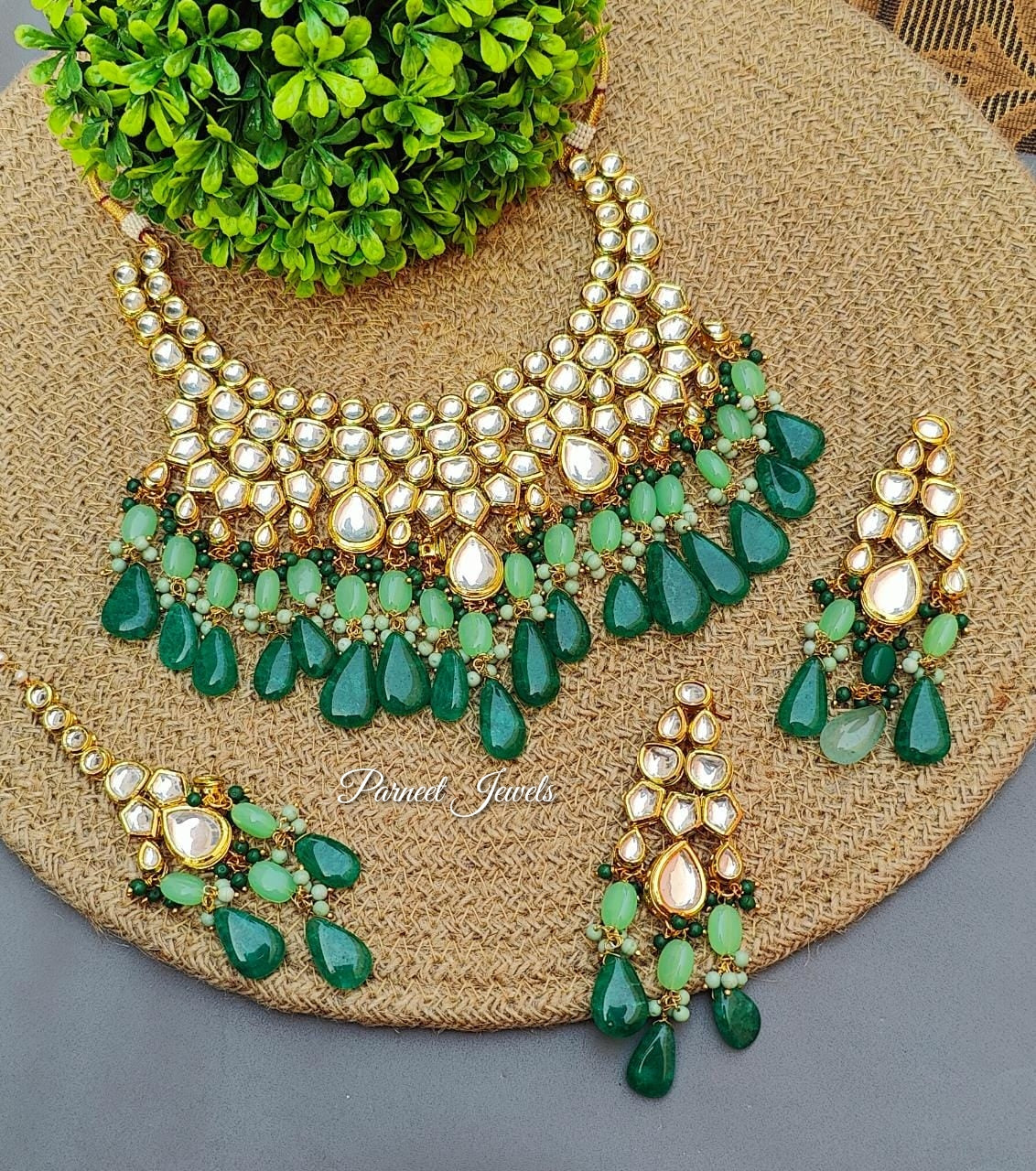 Grace Kundan Necklace Set