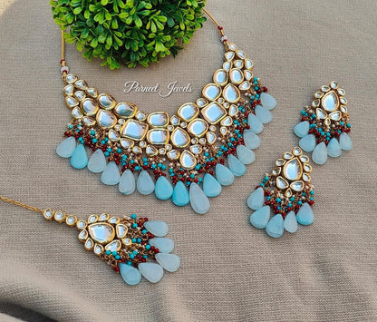 Reet Kundan Necklace Set