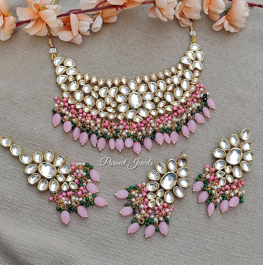 Ashika Kundan Necklace Set