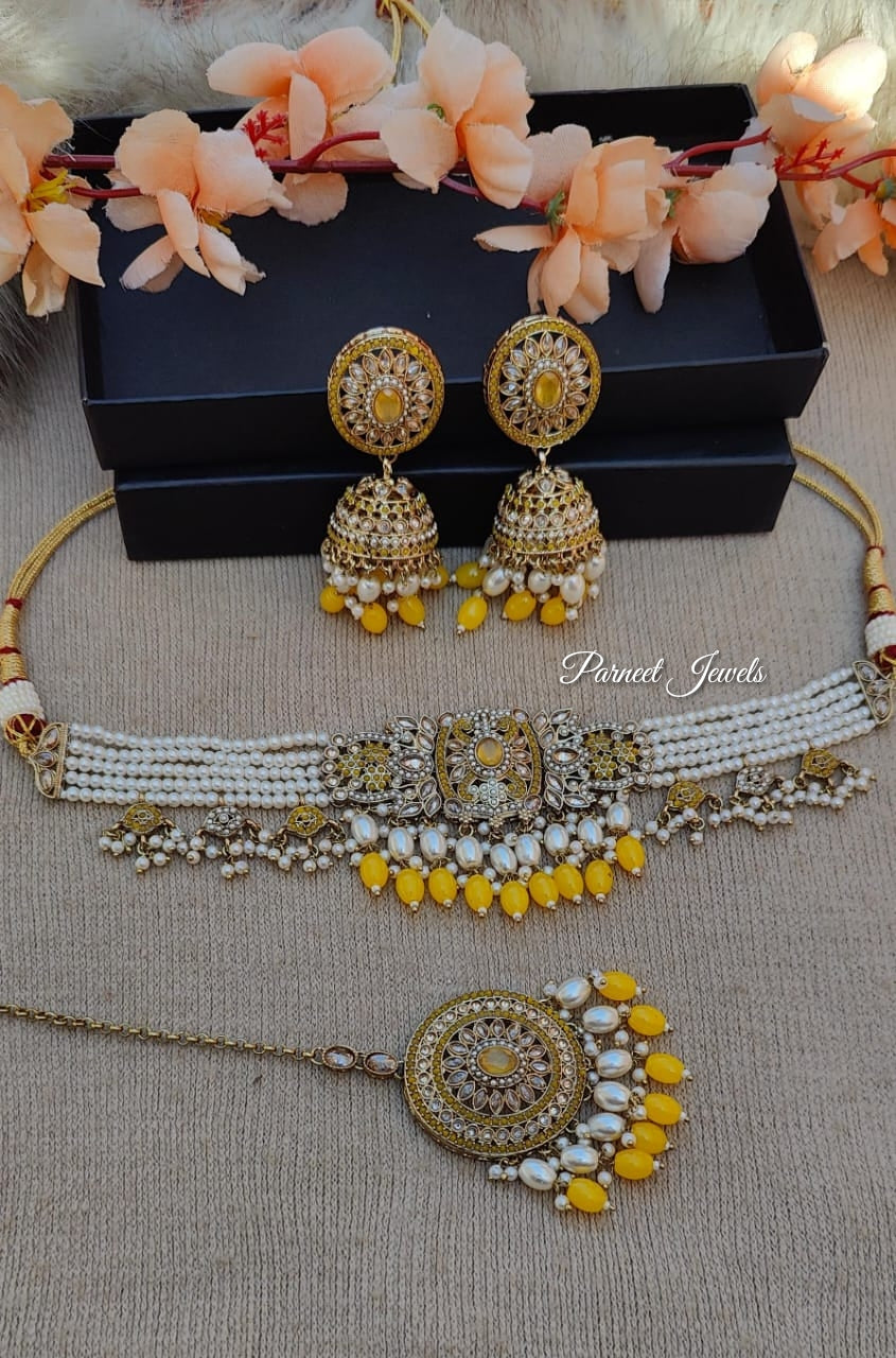 Kimira Polki Choker Set