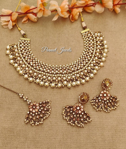 Sumedha Polki Bridal/Semibridal Necklace