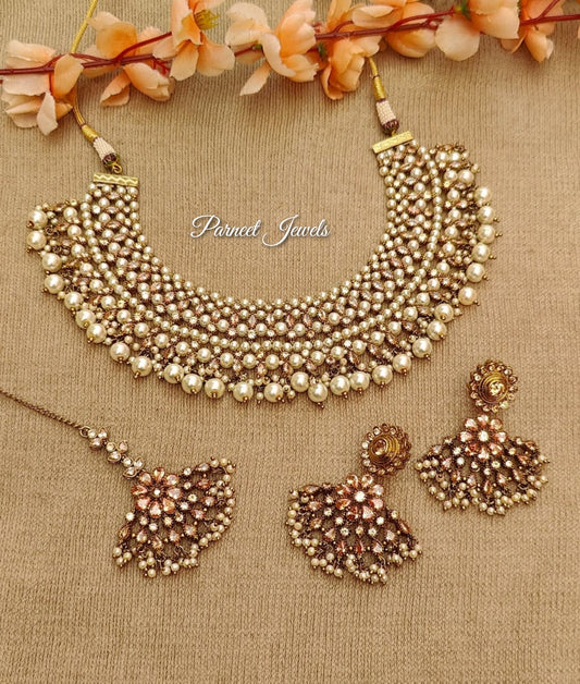 Sumedha Polki Bridal/Semibridal Necklace