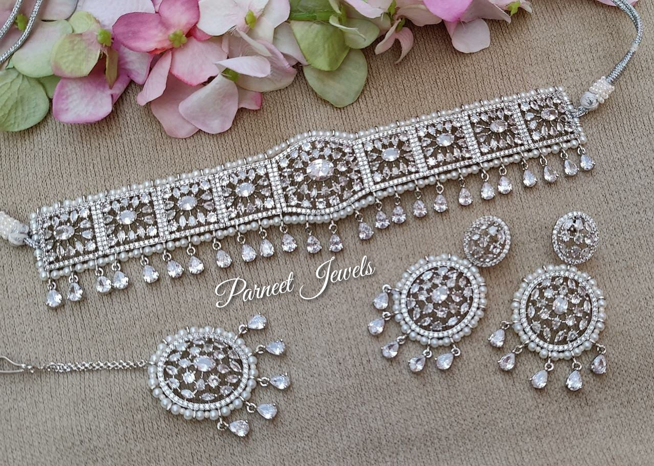 Rupika AD/CZ Choker Set