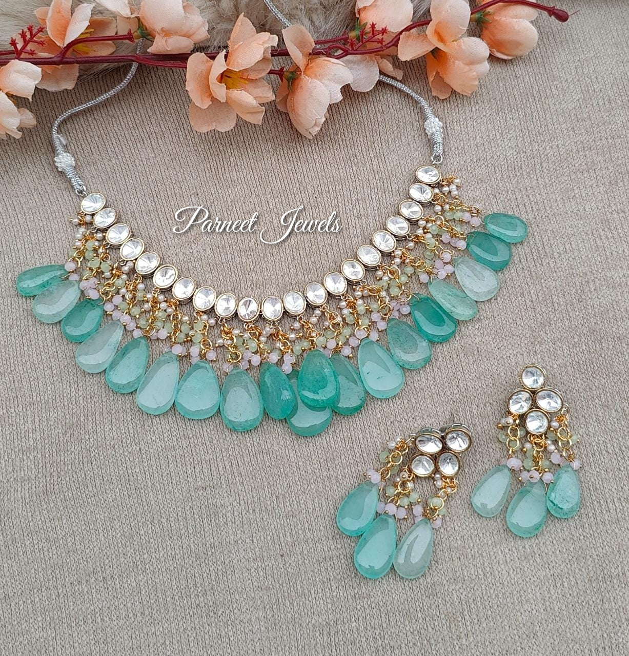 Tunisha Uncut Kundan Necklace