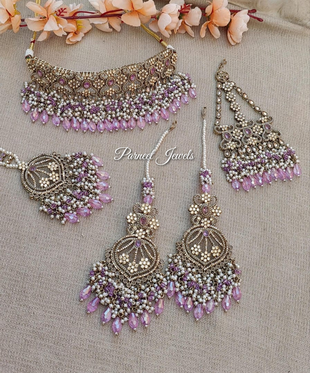 Chetna Bridal Jhumar Choker Set