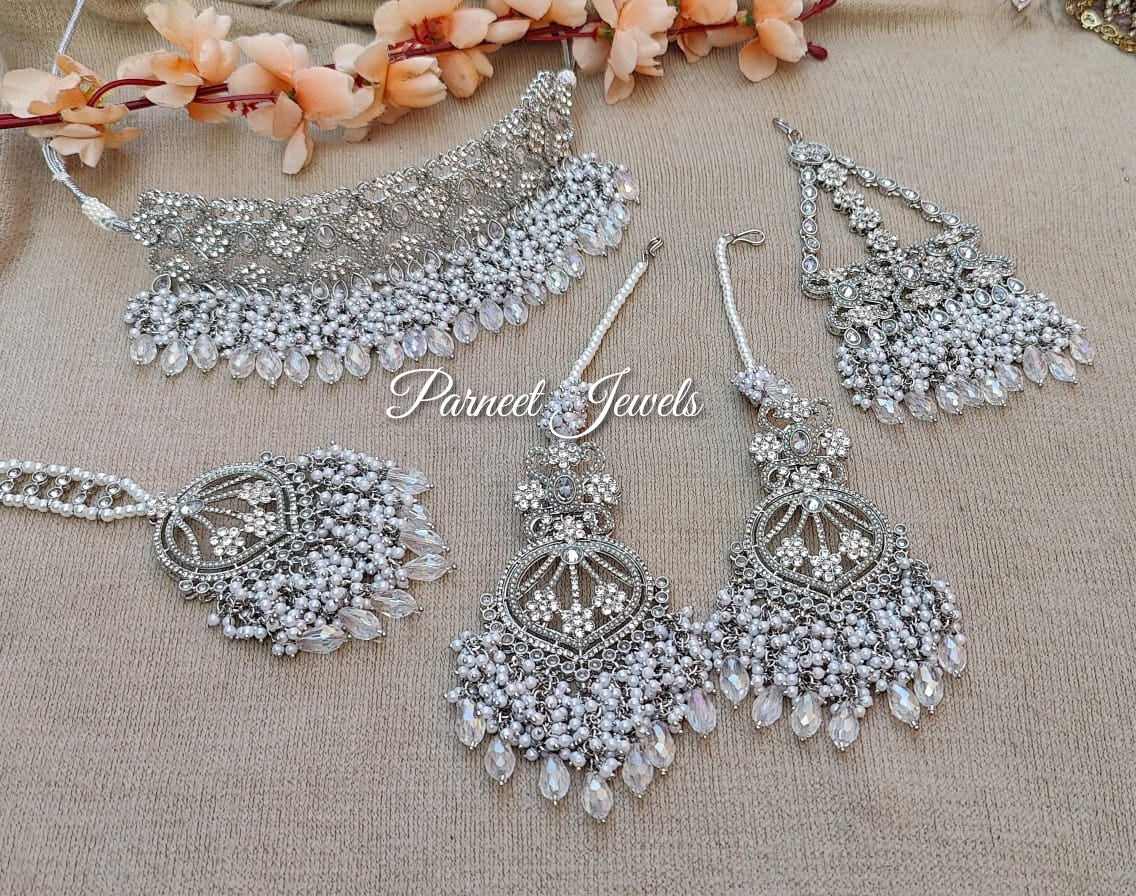 Chetna Bridal Jhumar Choker Set