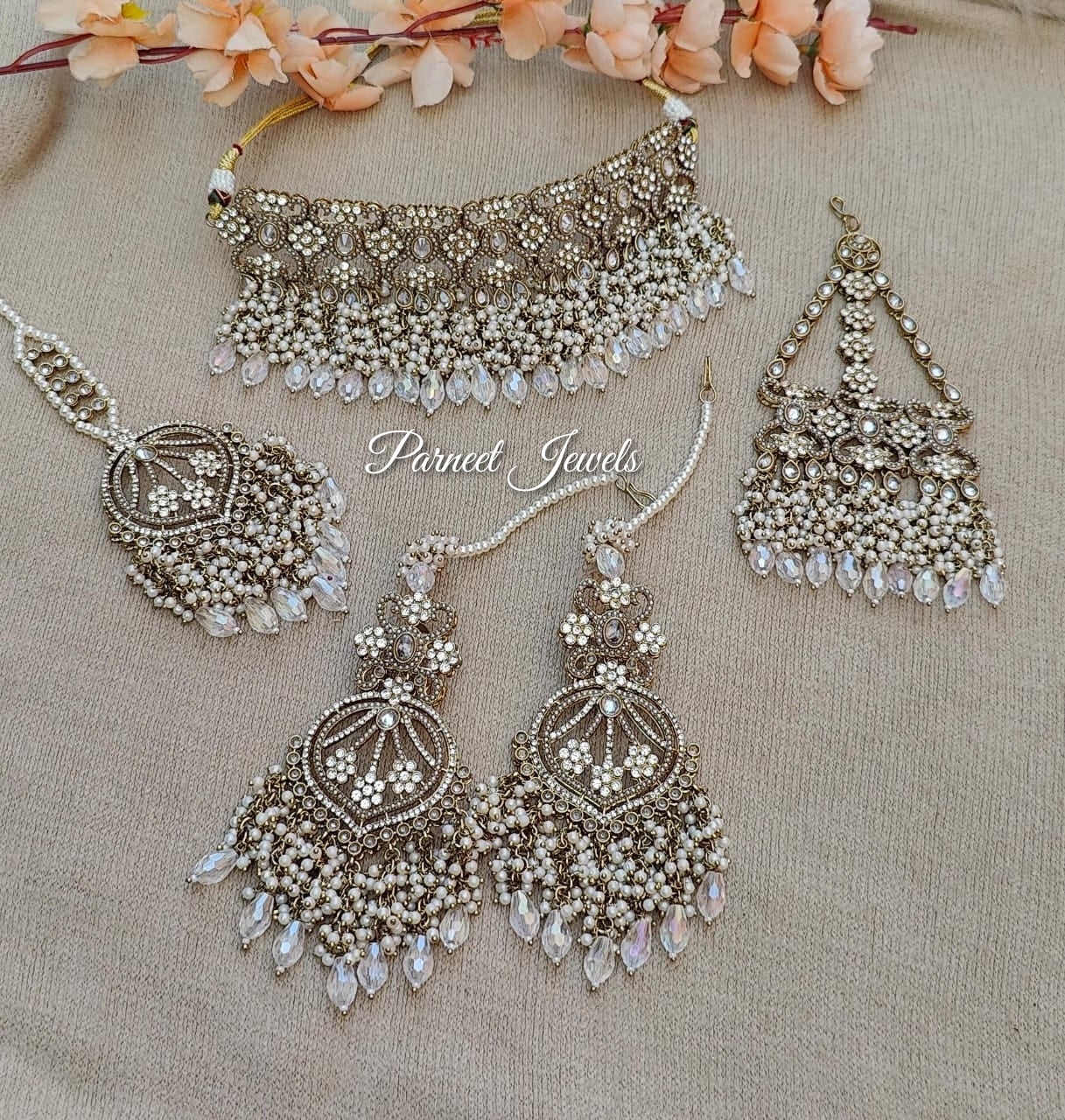 Chetna Bridal Jhumar Choker Set