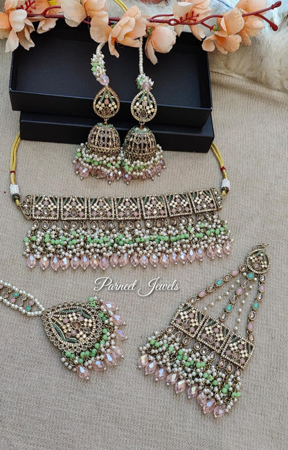 Surabhi Bridal Jhumar Choker Set