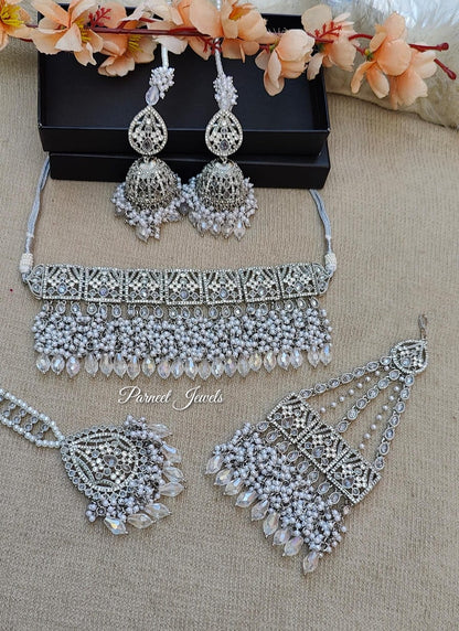 Surabhi Bridal Jhumar Choker Set