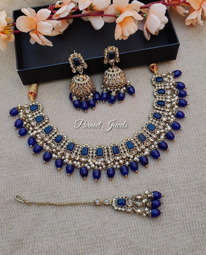 Riyanshi Polki Necklace Set