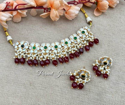 Sandhya Pachi Kundan Choker