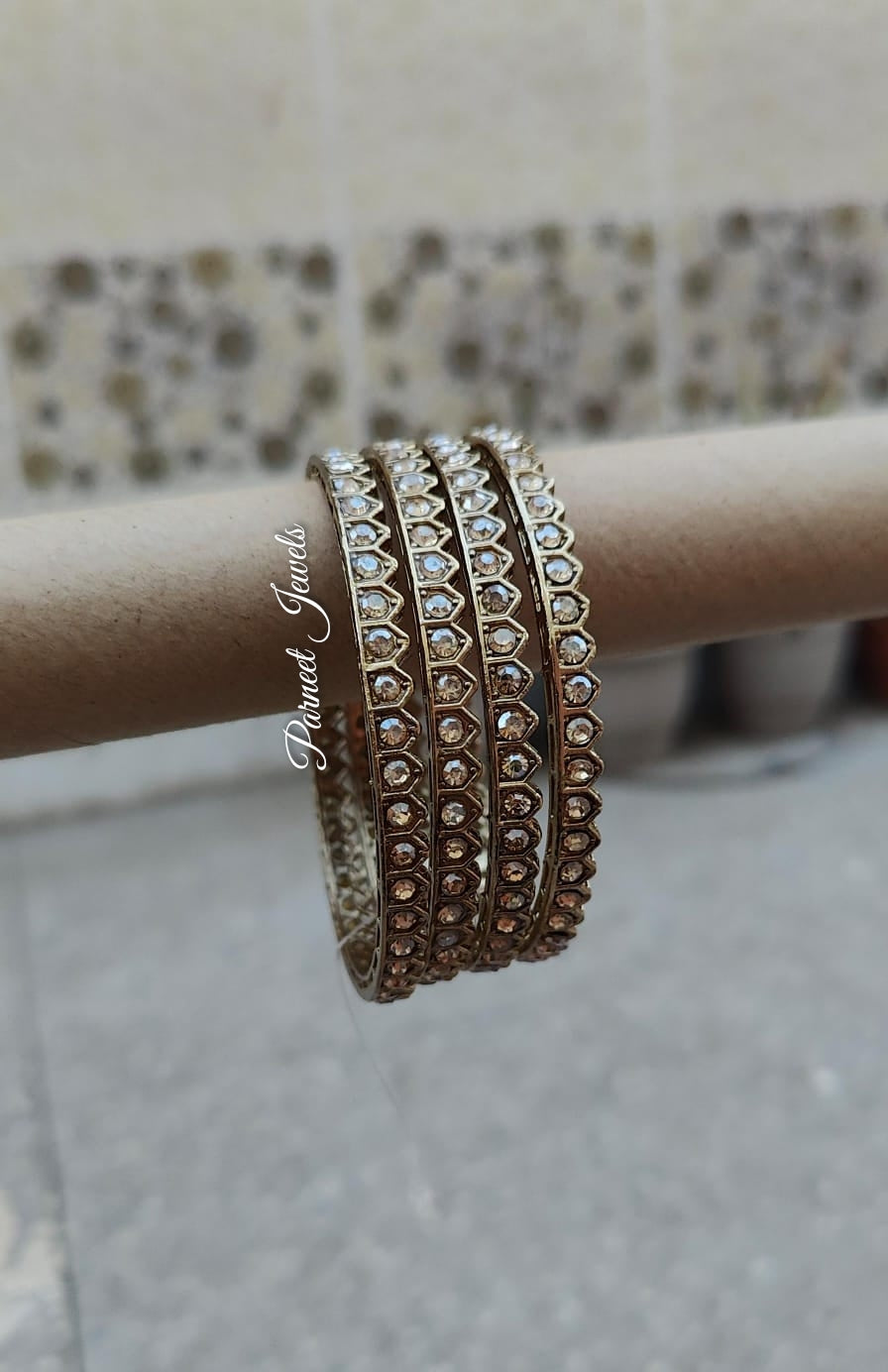 Mehnaz Polki Bangles