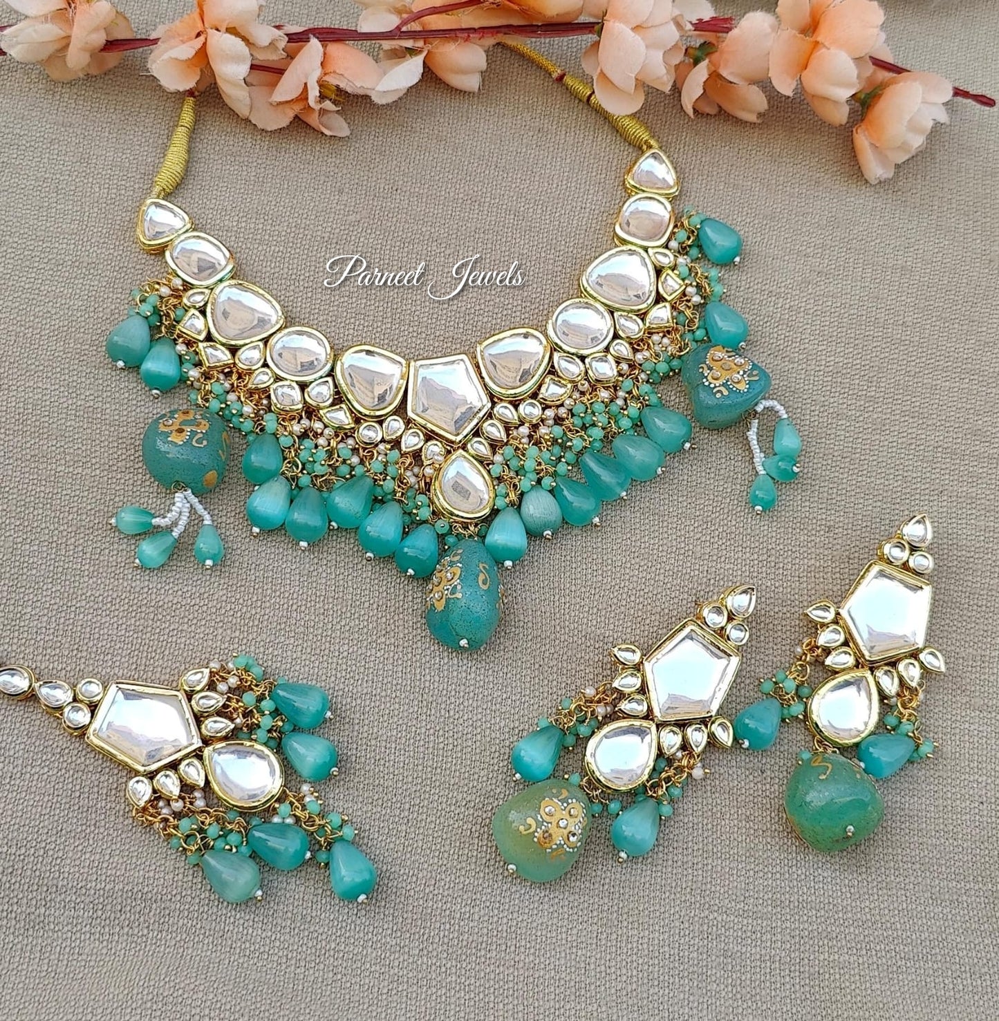 Tina Kundan Necklace Set