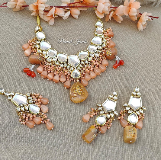 Tina Kundan Necklace Set