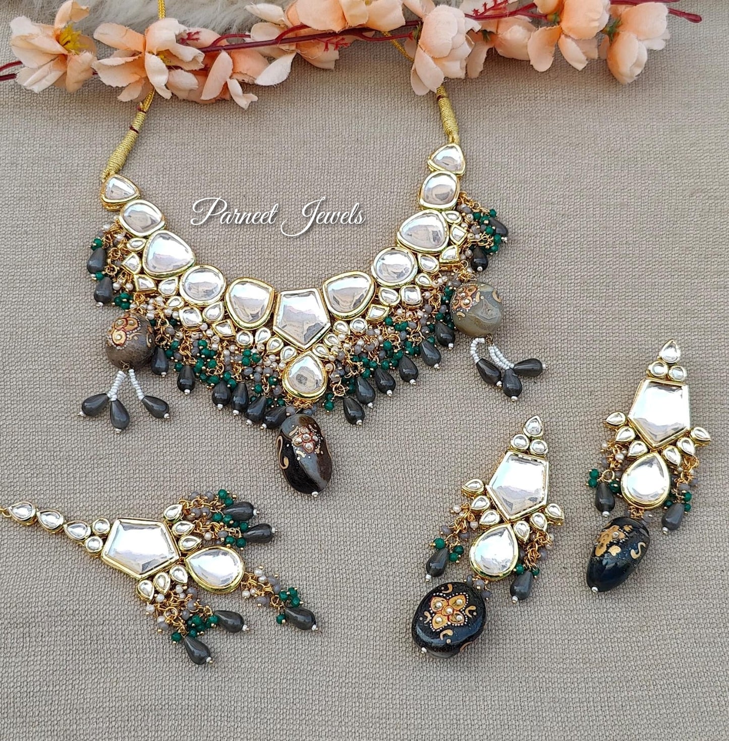 Tina Kundan Necklace Set