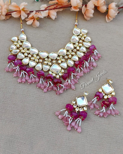 Aamna Kundan Necklace Set