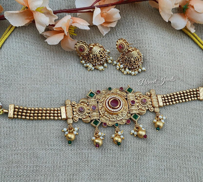 Anjali Gold Choker