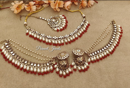 Kashish Mirror Necklace Set