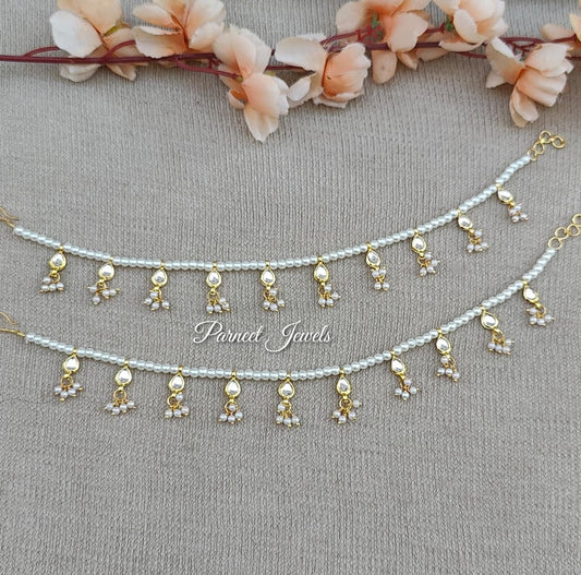 Sherin Kundan Anklets