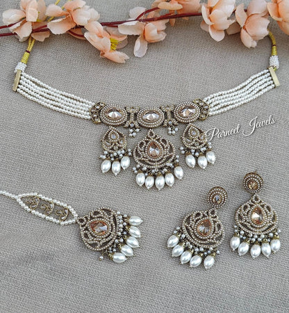 Meera Polki Choker Set