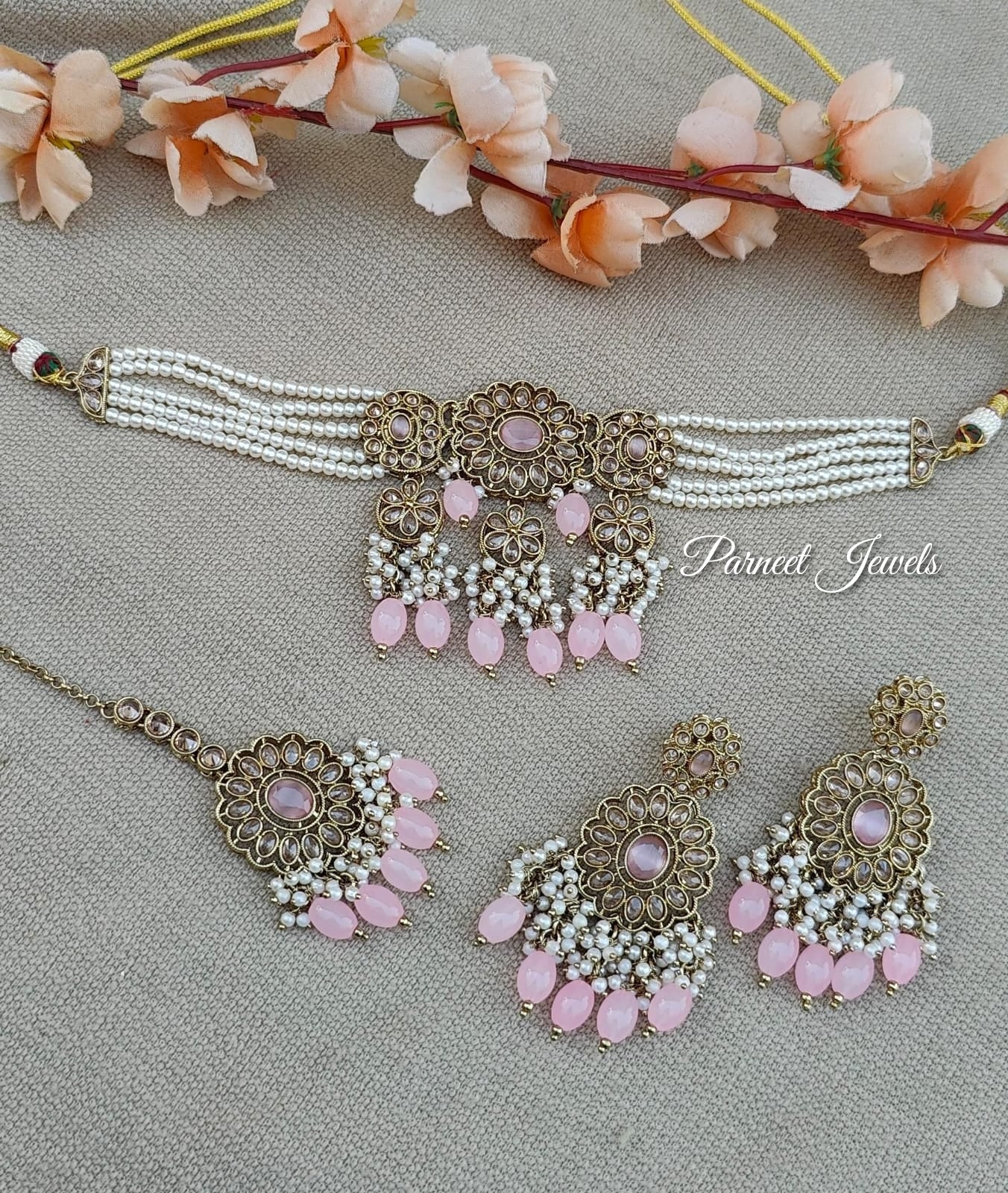 Malvin Polki Choker Set