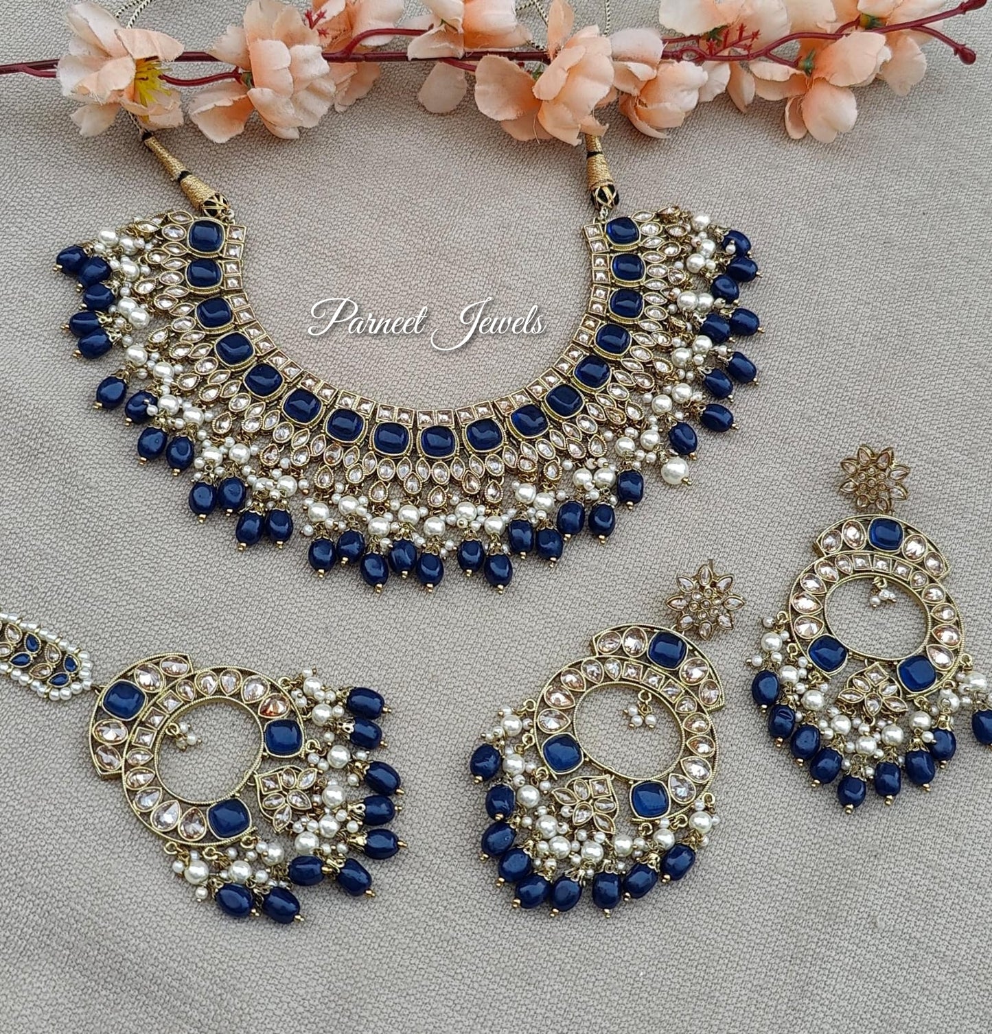 Shalini Semibridal Polki Necklace