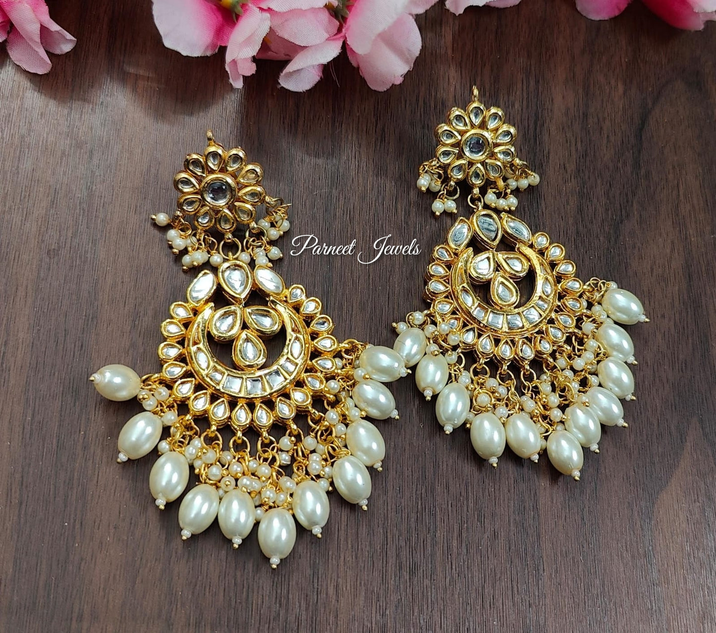 Ananya Kundan Earrings