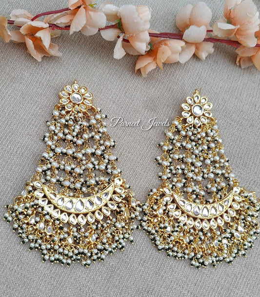 Charvi Jhumar Kundan Earrings