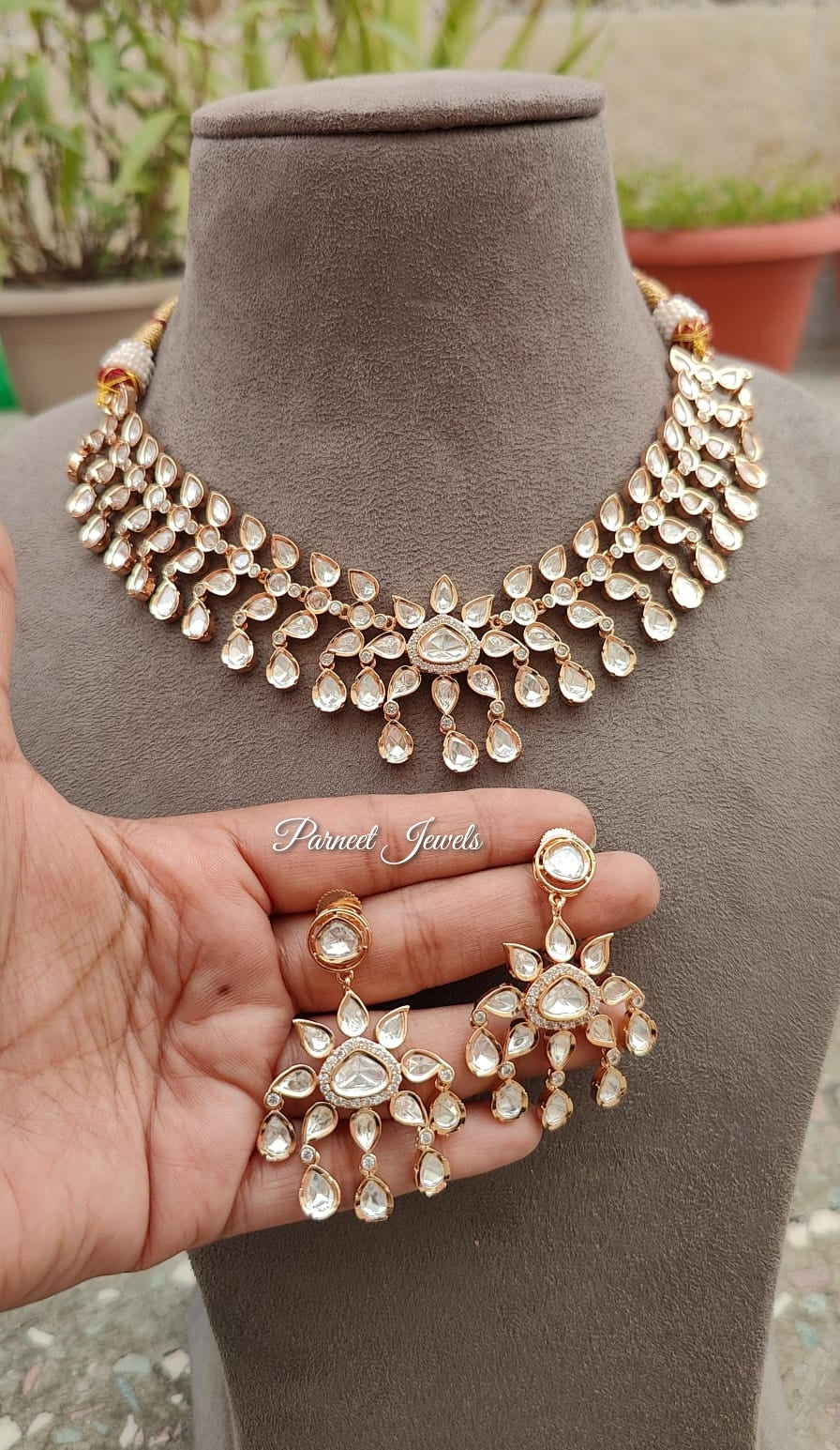 Tarini Uncut Kundan Set