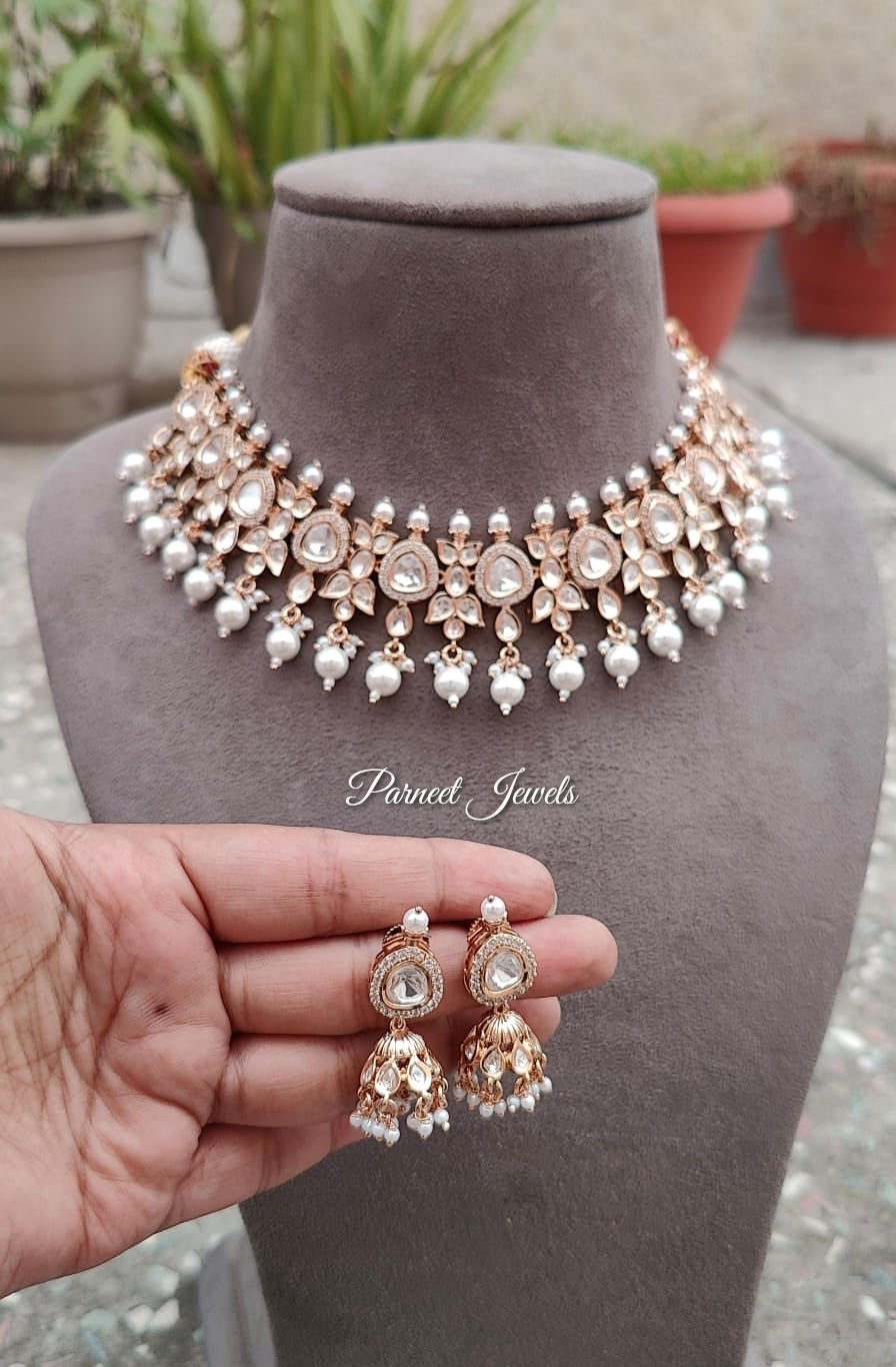 Sheeba Uncut Kundan Set