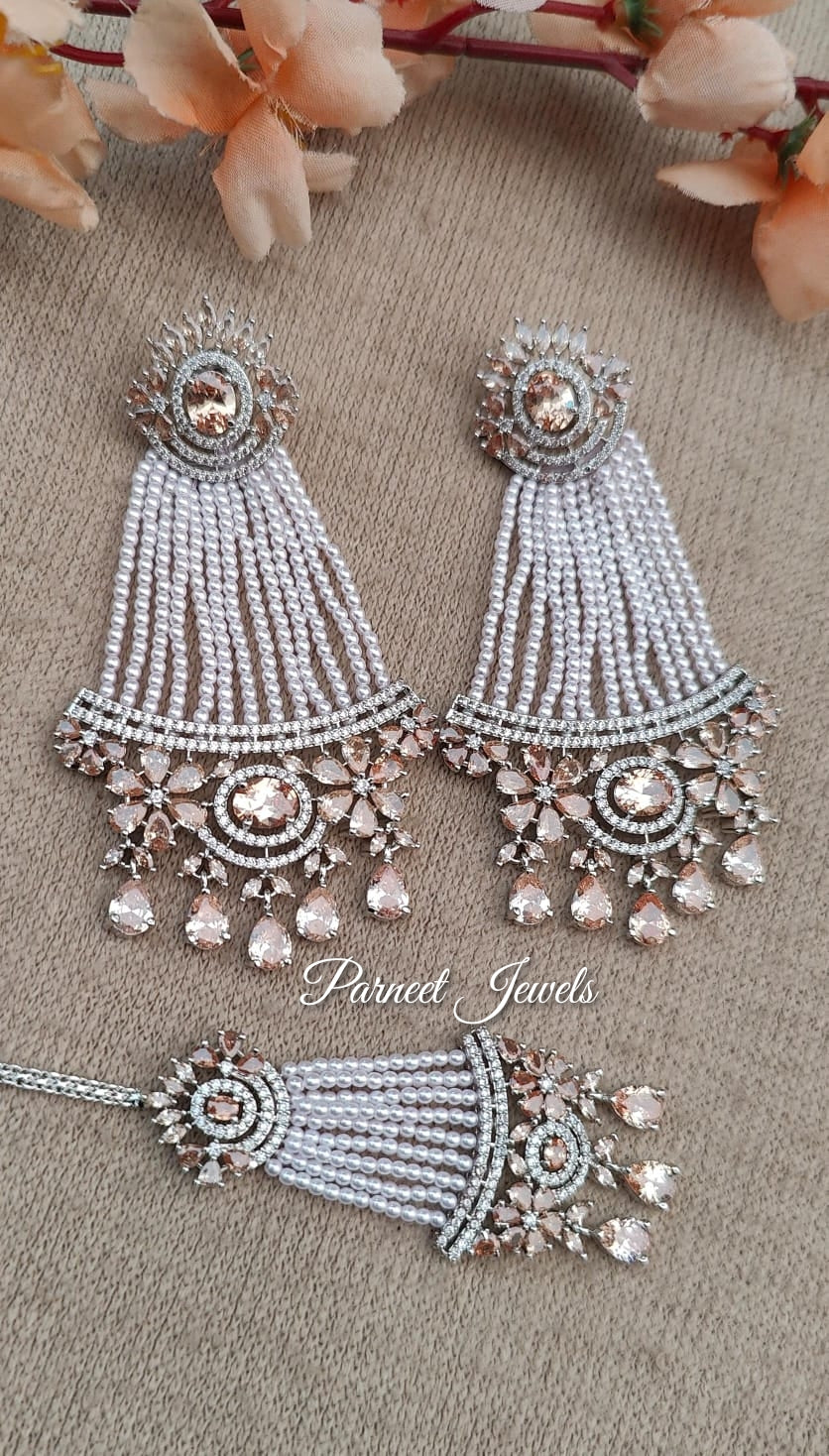 Pranavi Jhumar AD Earrings Tikka