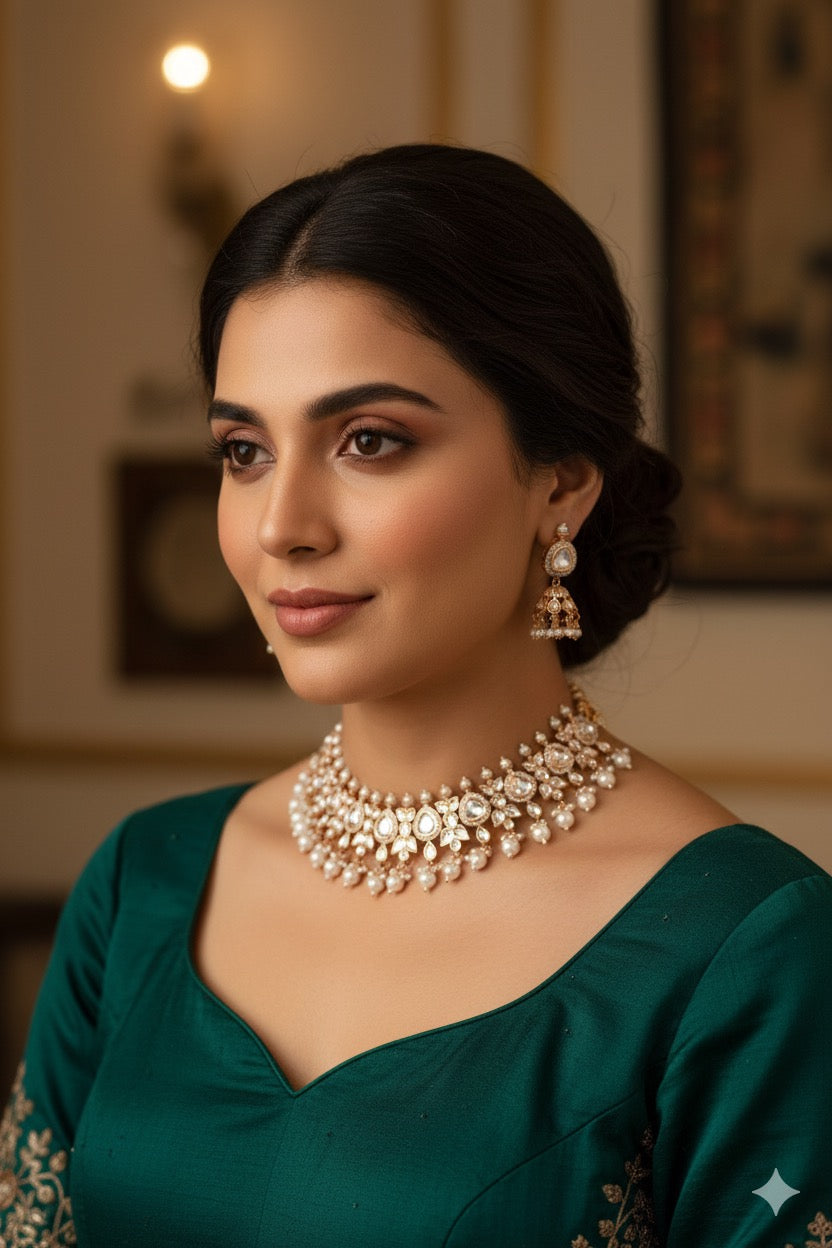 Sheeba Uncut Kundan Set