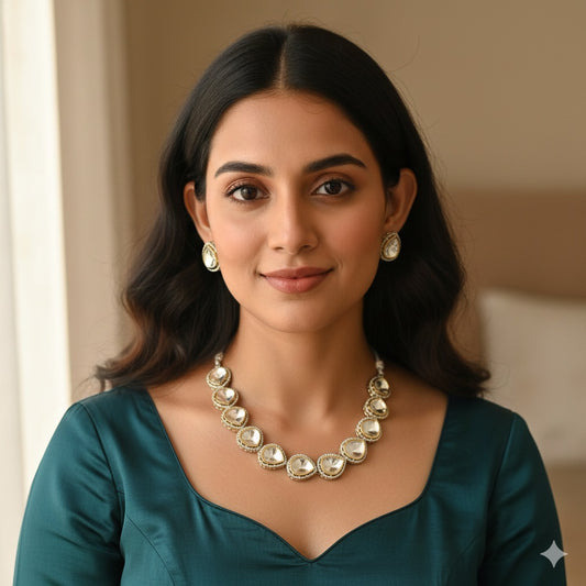 Kajol Uncut Kundan Set
