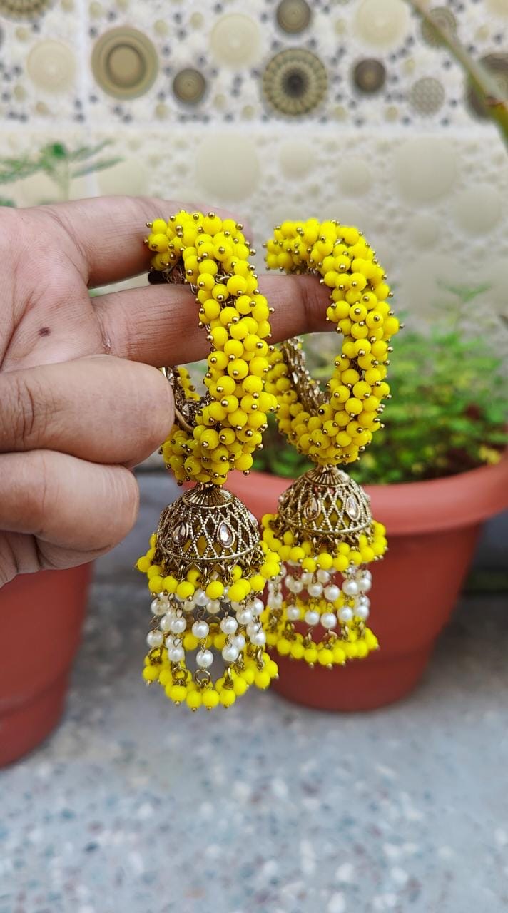 Sanita Oversized Polki Earrings