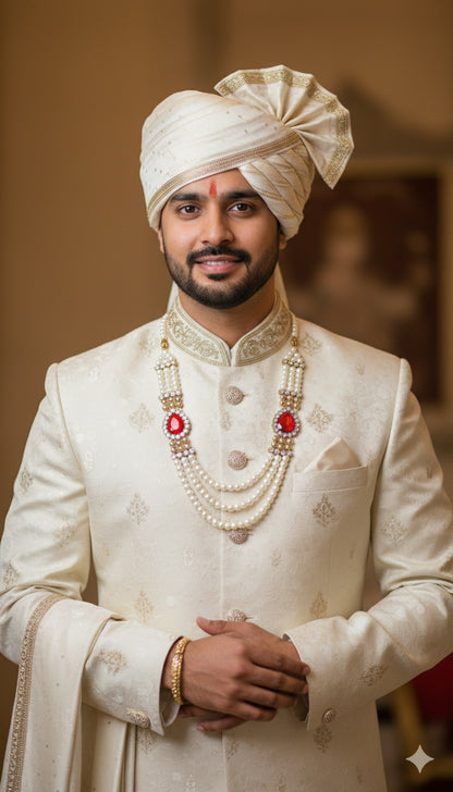 Sanmish Long Groom Mala