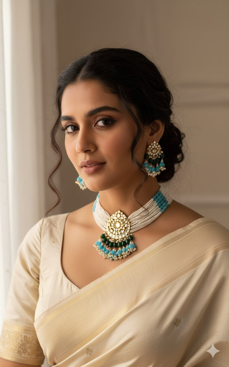 Ruchika Pachi Kundan Choker