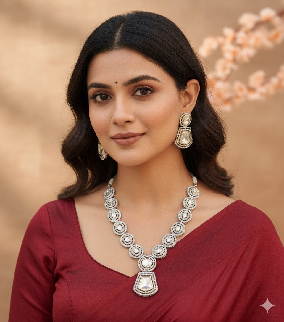 Latika Uncut Kundan Set