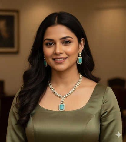 Somi Uncut Kundan Set