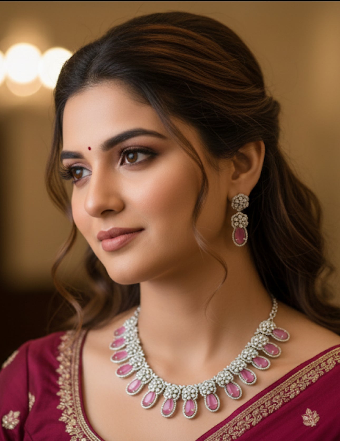 Nyasa AD Necklace (Silver)