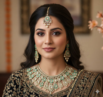 Navya Bridal/Semibridal Polki Necklace