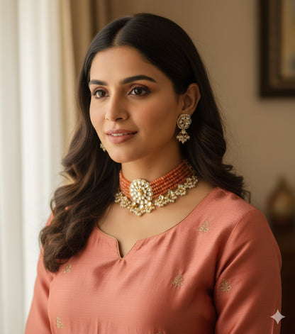 Mehar Pachi Kundan Choker